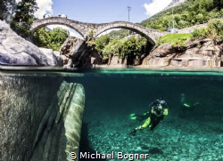 Picture was taken in the river Verzasca in Switzerland. by Michael Bogner 